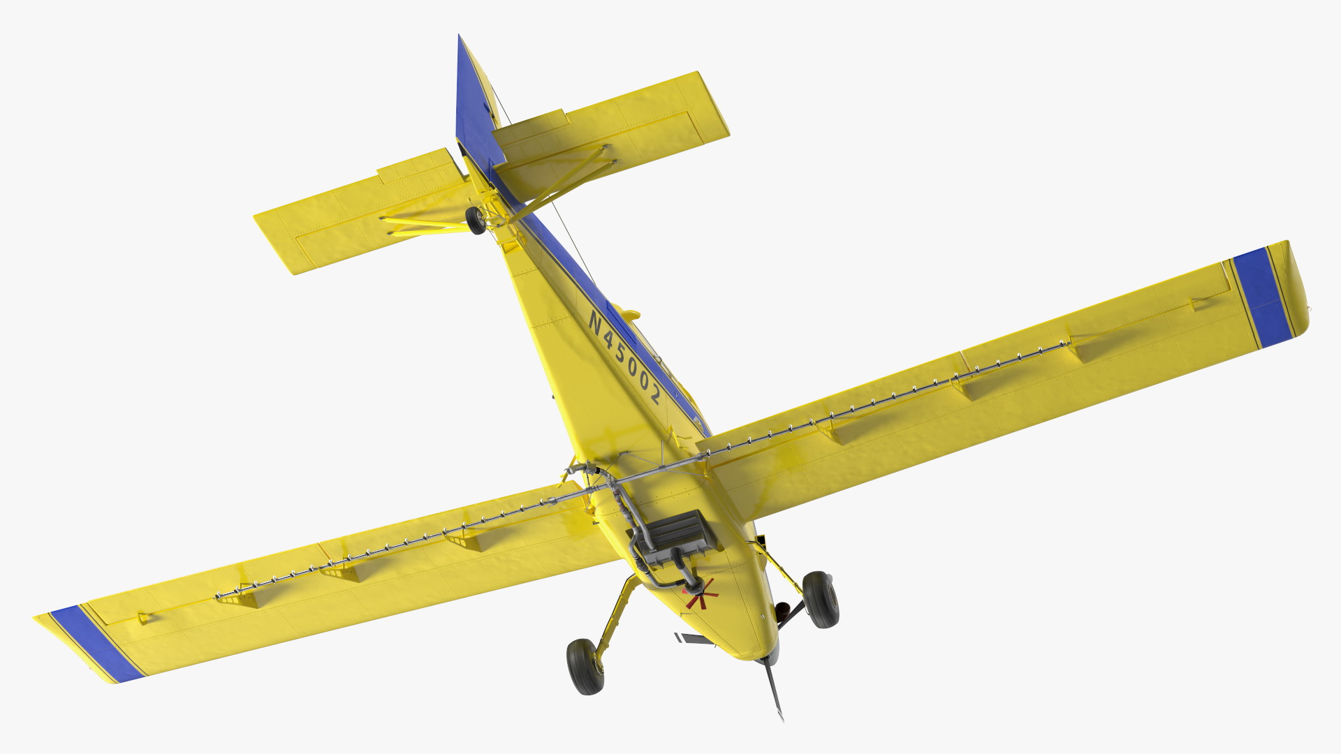 3D model Air Tractor AT 502B Aeroplane Simple Interior