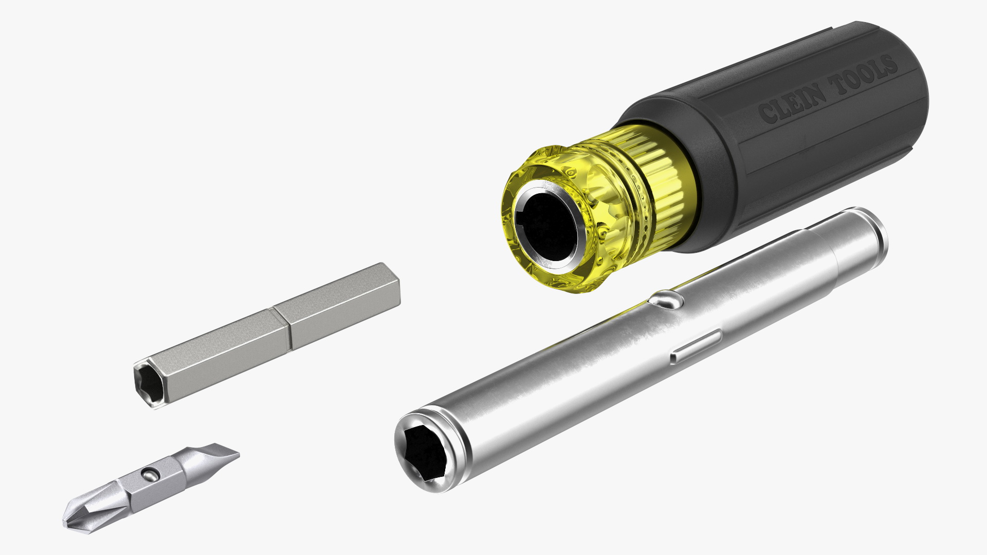 3D model Magnetic Screwdriver with Cross-Shaped Tips Klein Tools