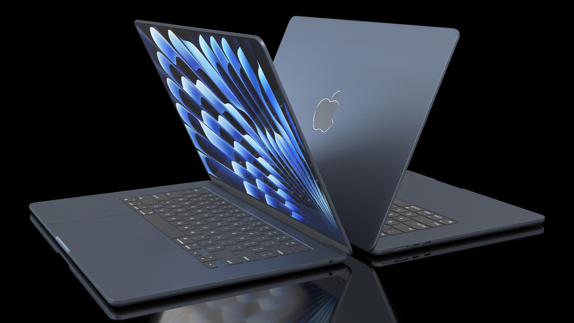 Midnight Apple MacBook Air 15 3D model