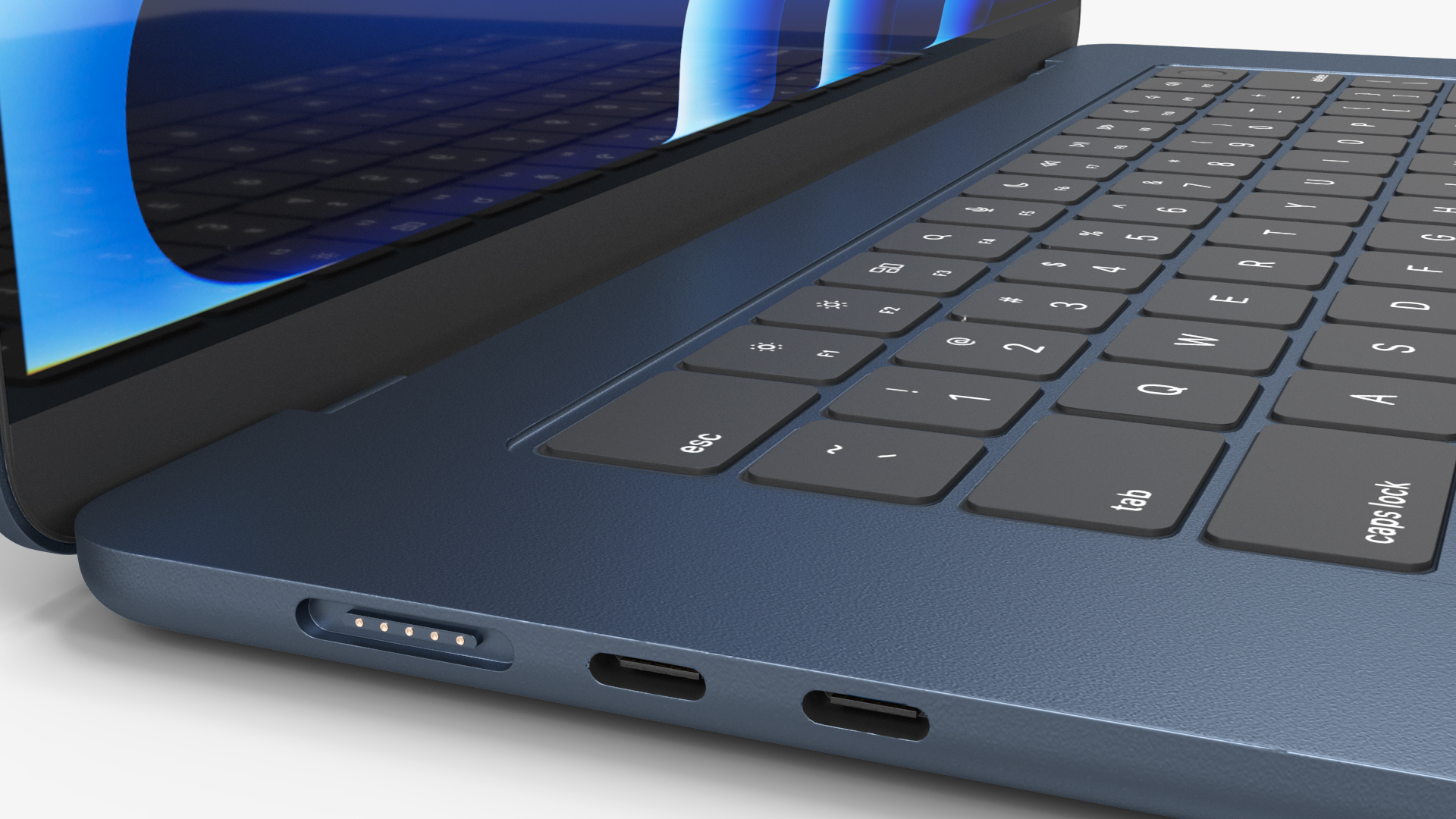 Midnight Apple MacBook Air 15 3D model