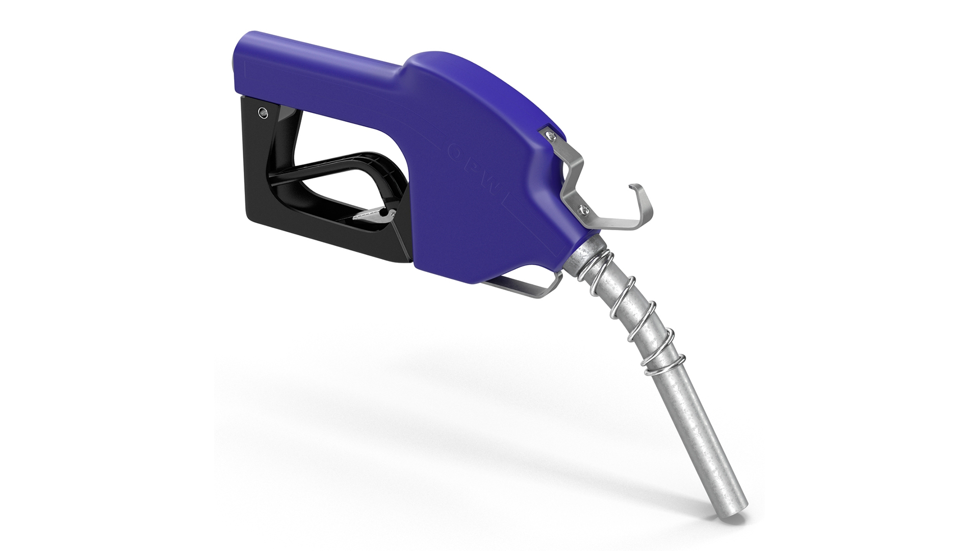 3D Fuel Dispenser Nozzle Blue