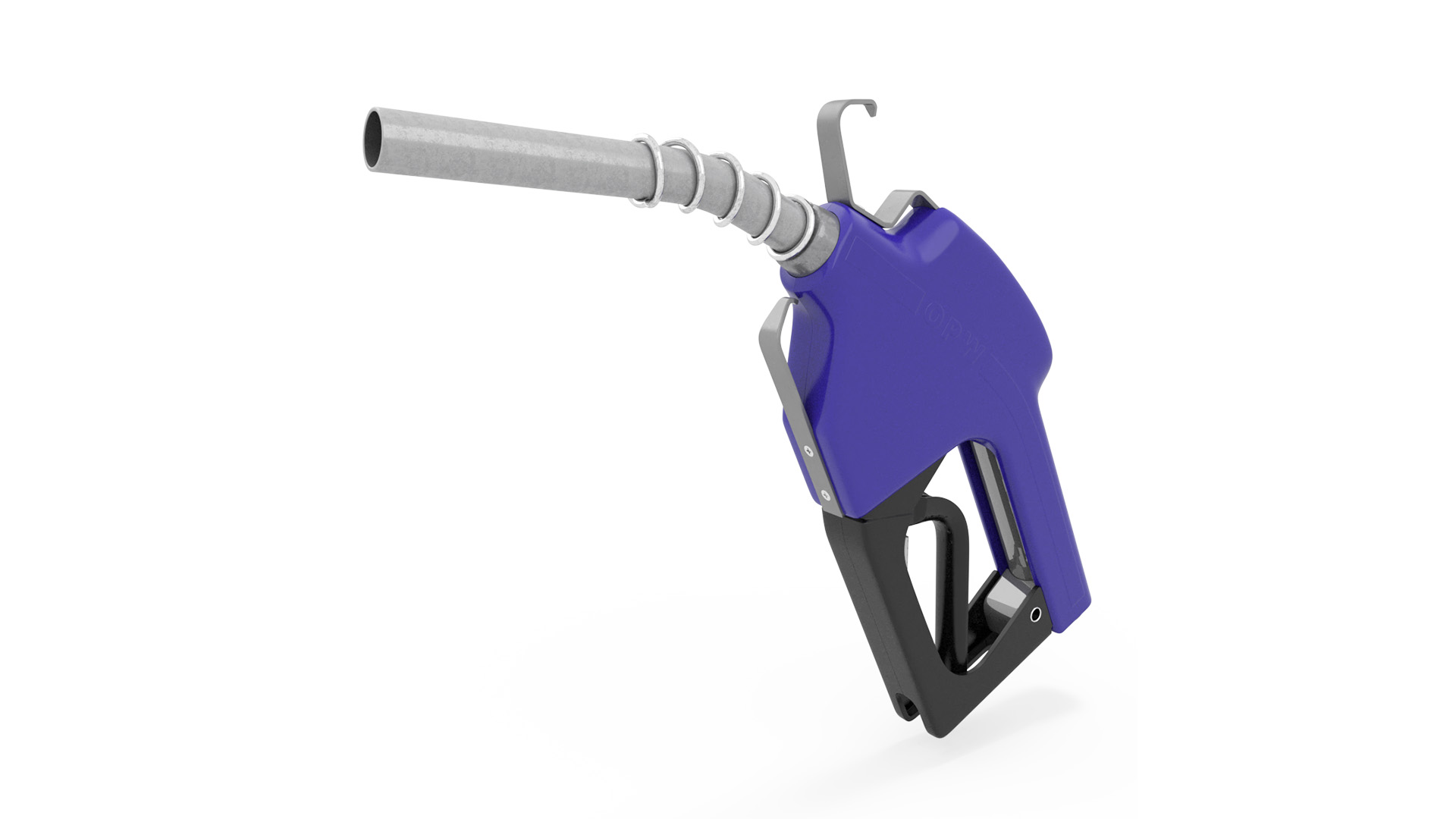 3D Fuel Dispenser Nozzle Blue