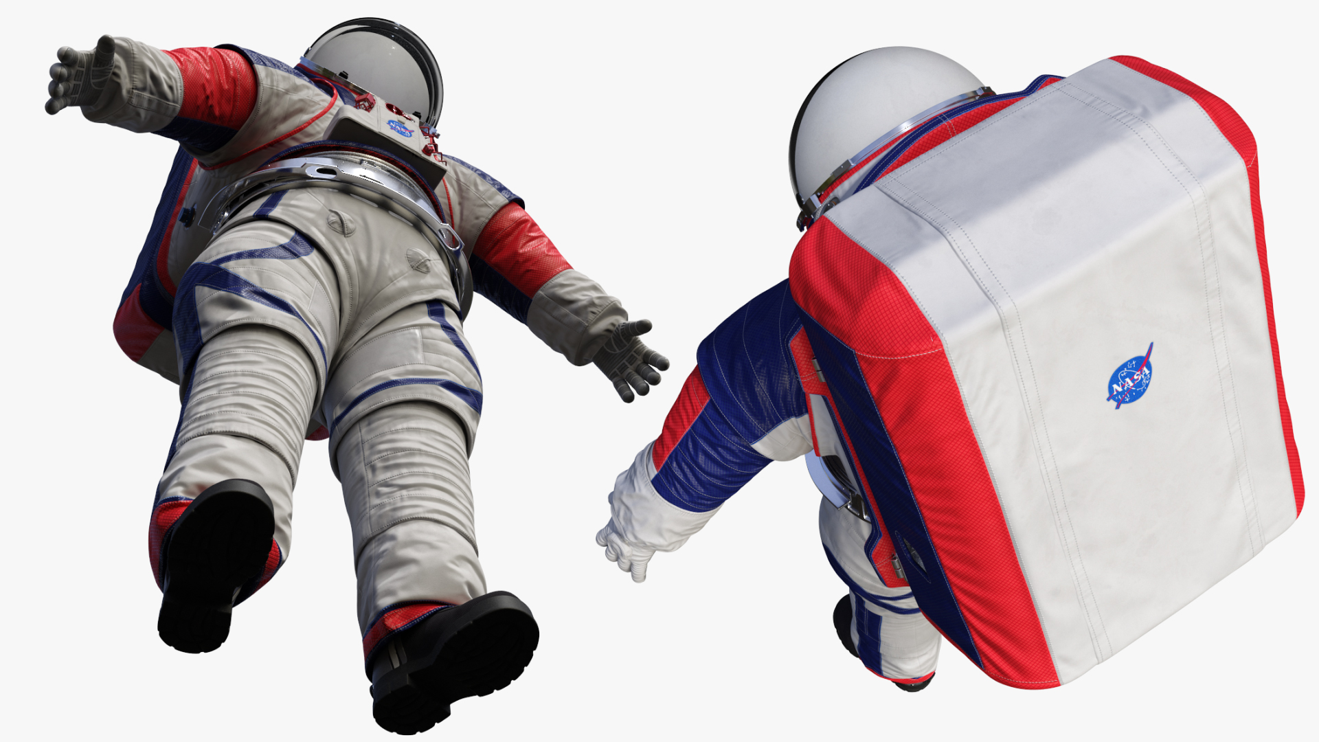 Spacesuit NASA xEMU 3D model