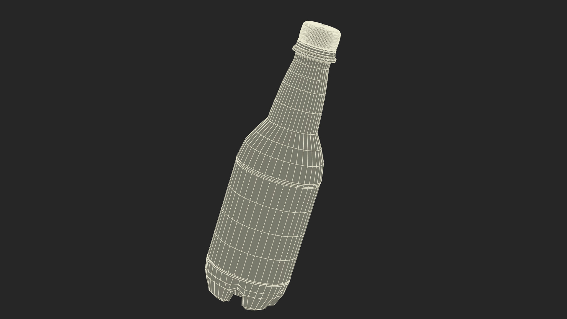 3D model Mountain Dew Soft Drink Neon Bottle