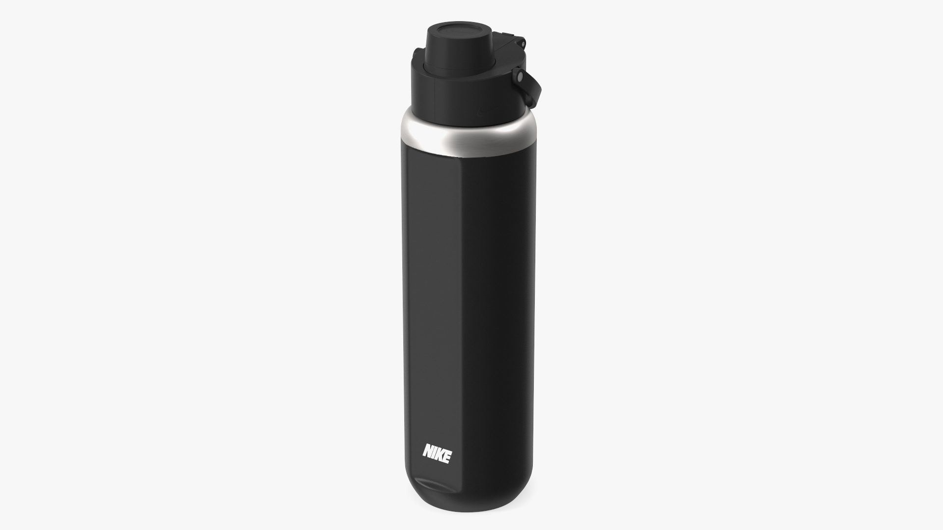 Bottle Water Nike Black Close 3D model