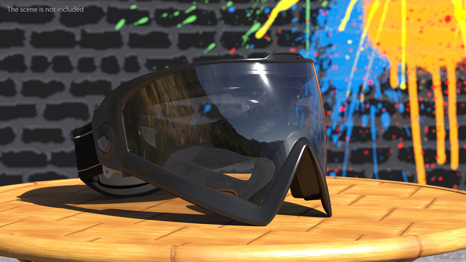 Anti Fog Airsoft Goggles 3D model