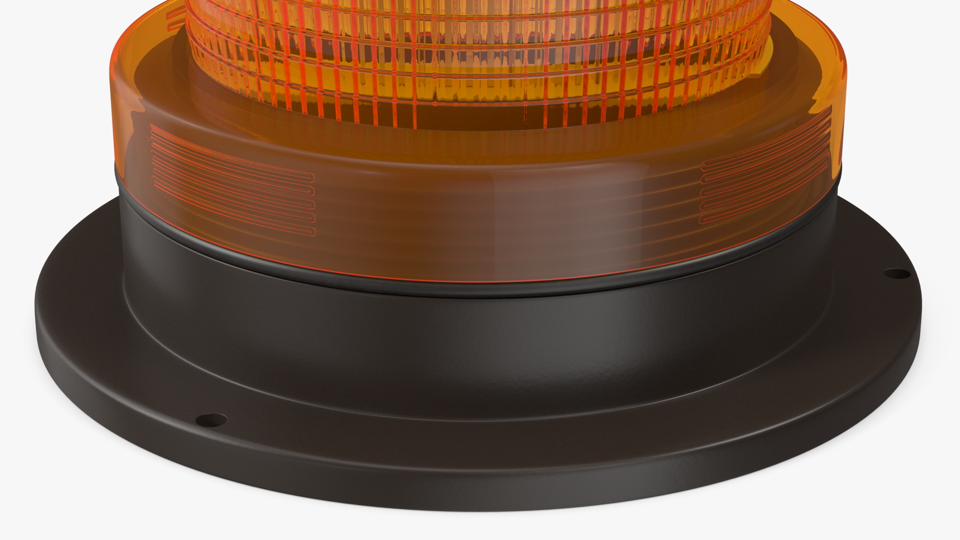 LED Beacon Orange 3D