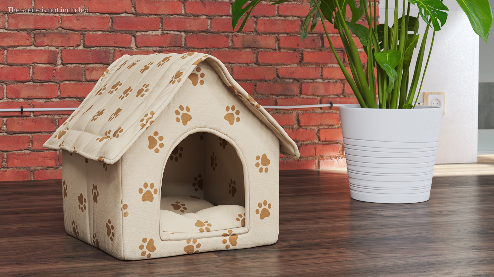 3D model Portable Indoor Soft Dog House