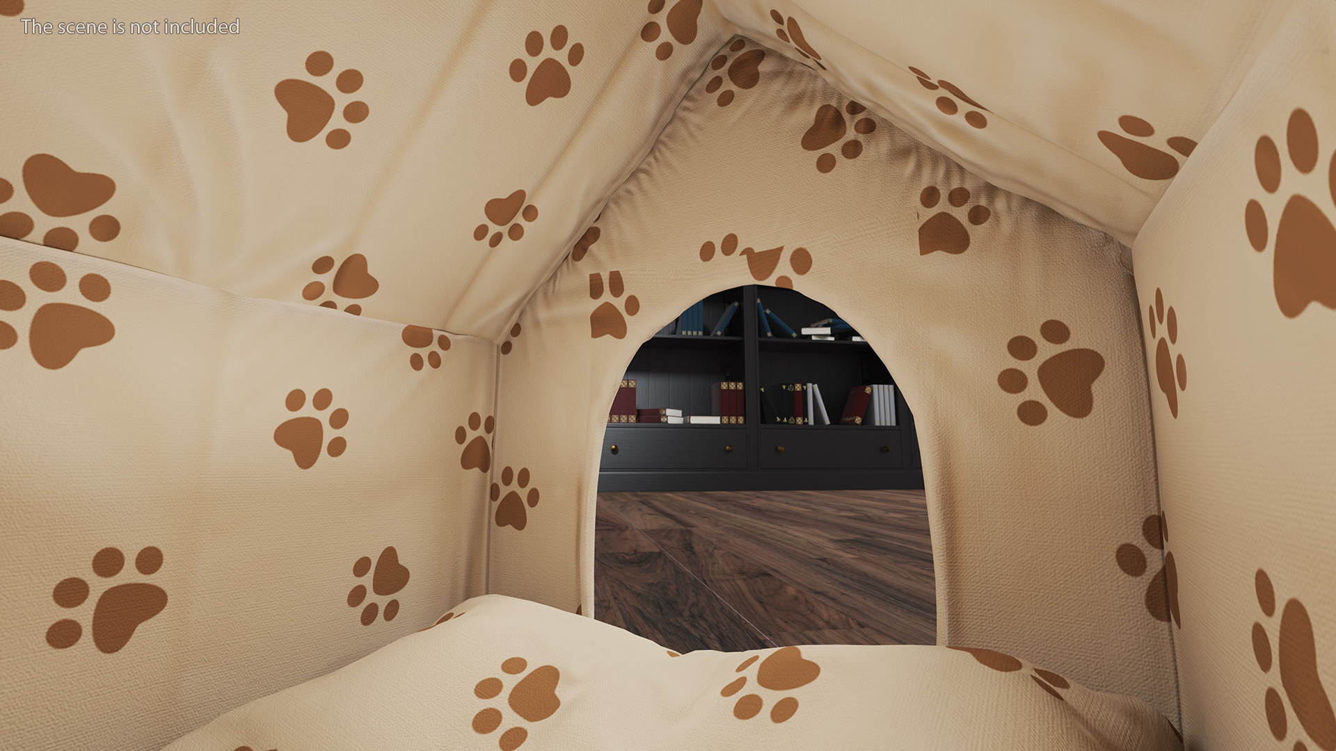 3D model Portable Indoor Soft Dog House