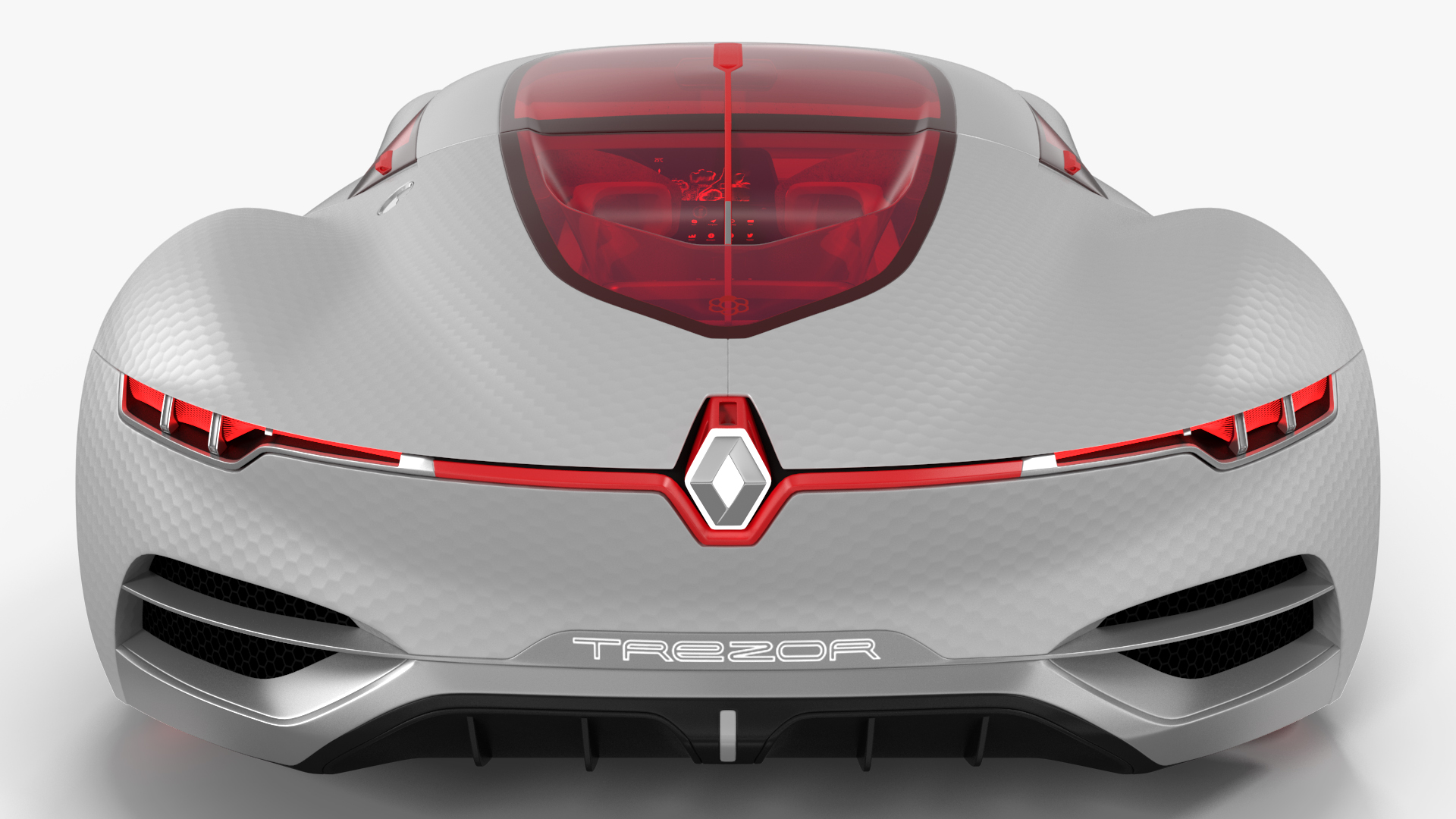 3D model 2016 Renault Trezor Electric Concept Car