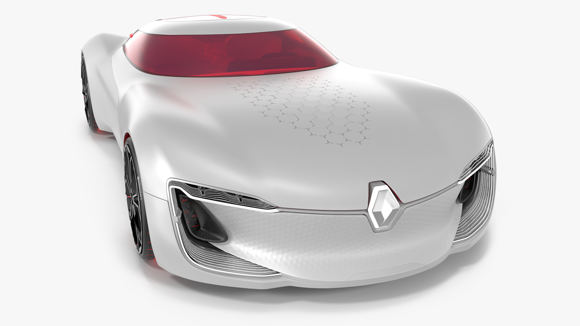 3D model 2016 Renault Trezor Electric Concept Car