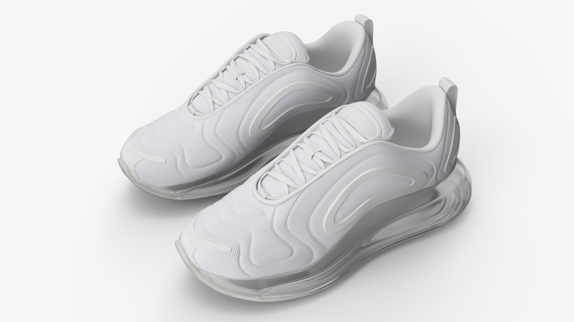 Sneakers Air Motion 720 White 3D model