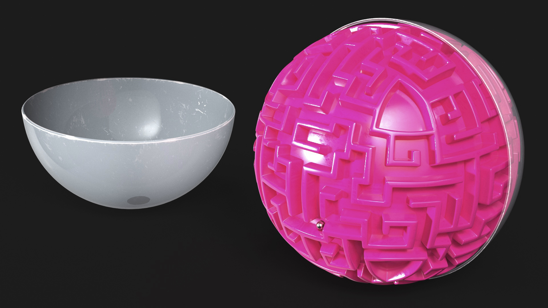 3D Maze Ball 3D