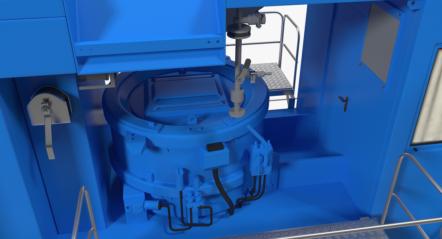 Mobile Mixing Plant Generic 3D