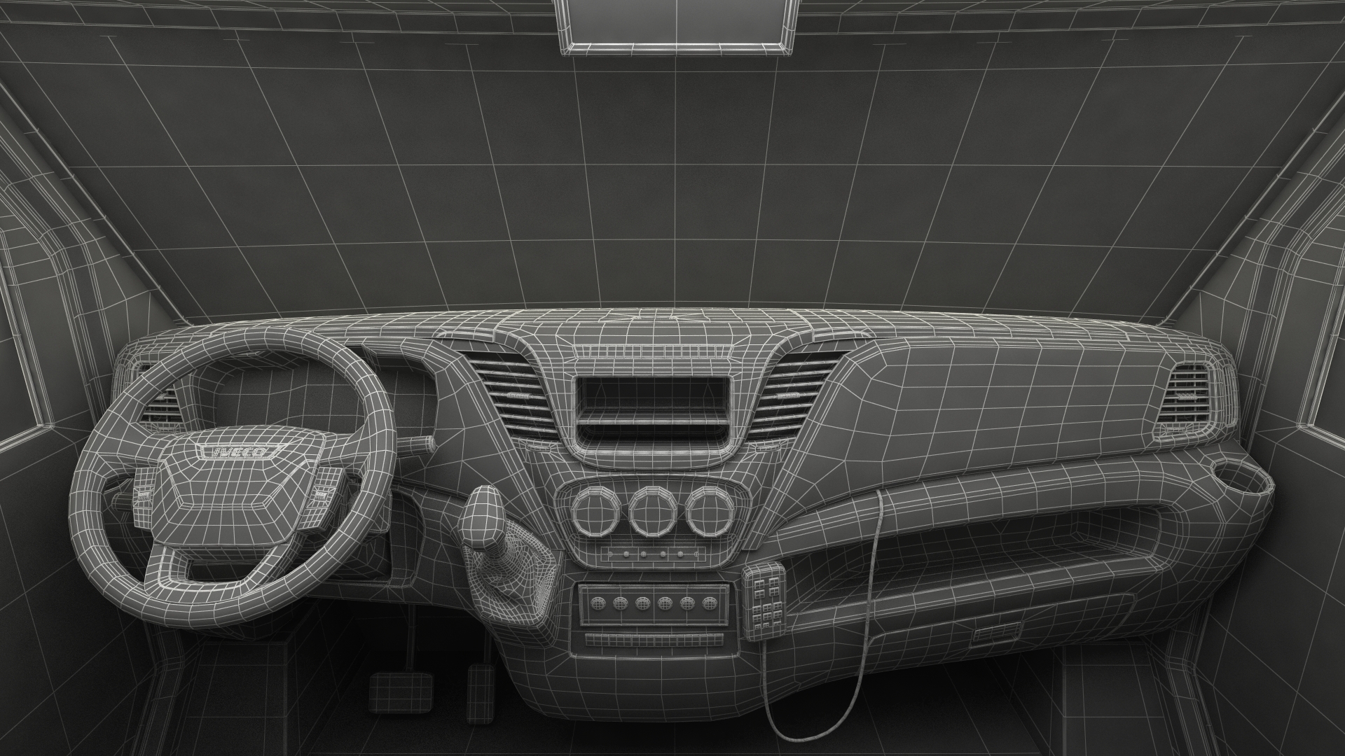 INKAS Armored Vehicle Rigged for Maya 3D