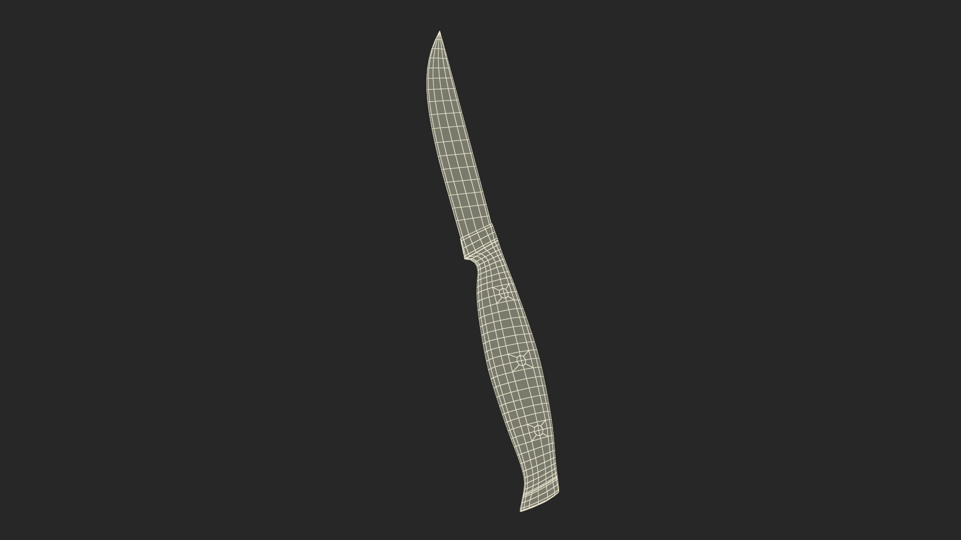 Classic Steak Knife 3D model