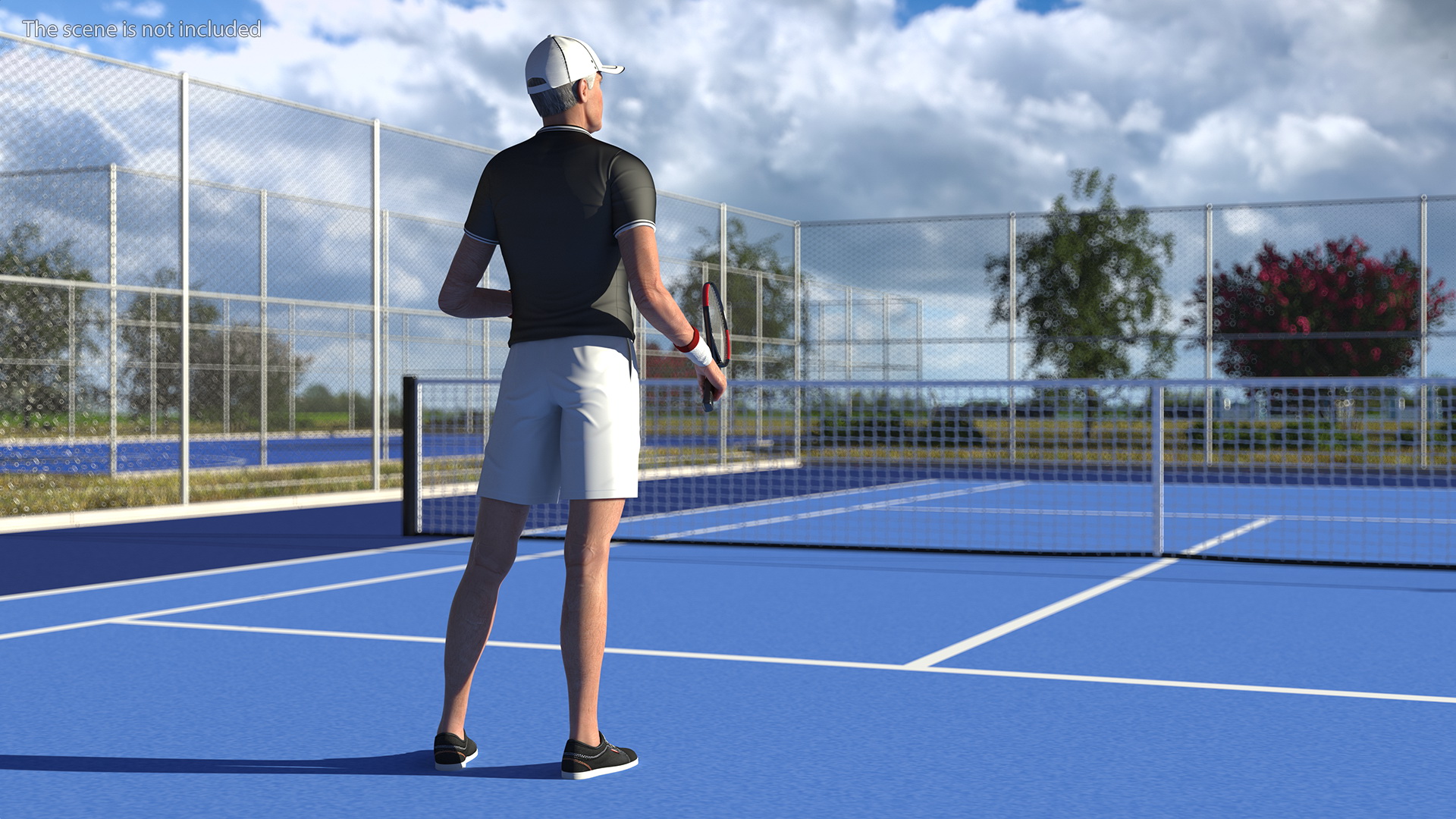 3D model Tennis Wear Set