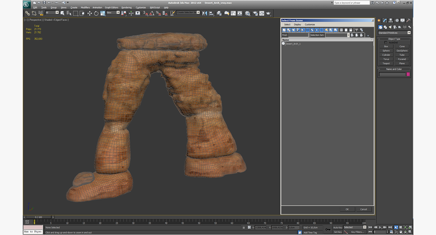 3D Desert Arch