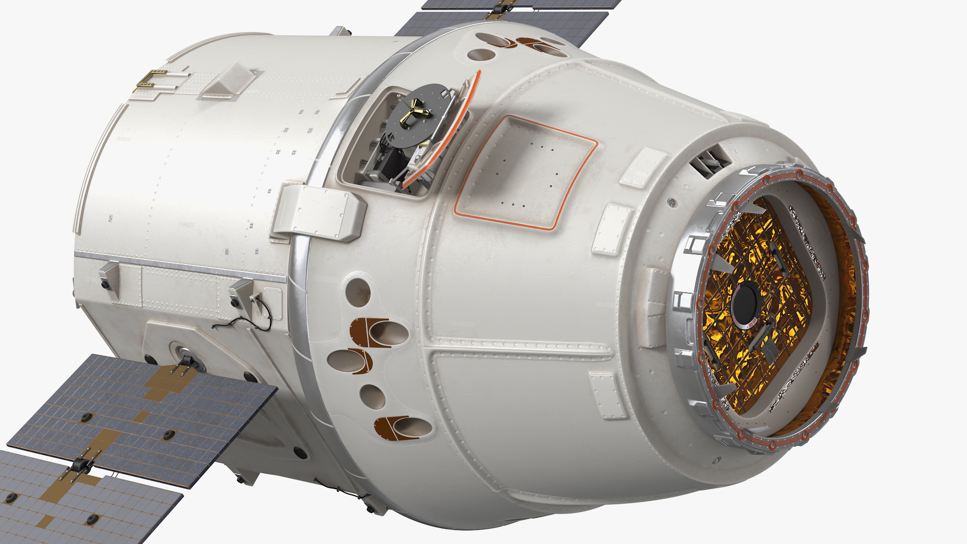 ISS Module Dragon 3D