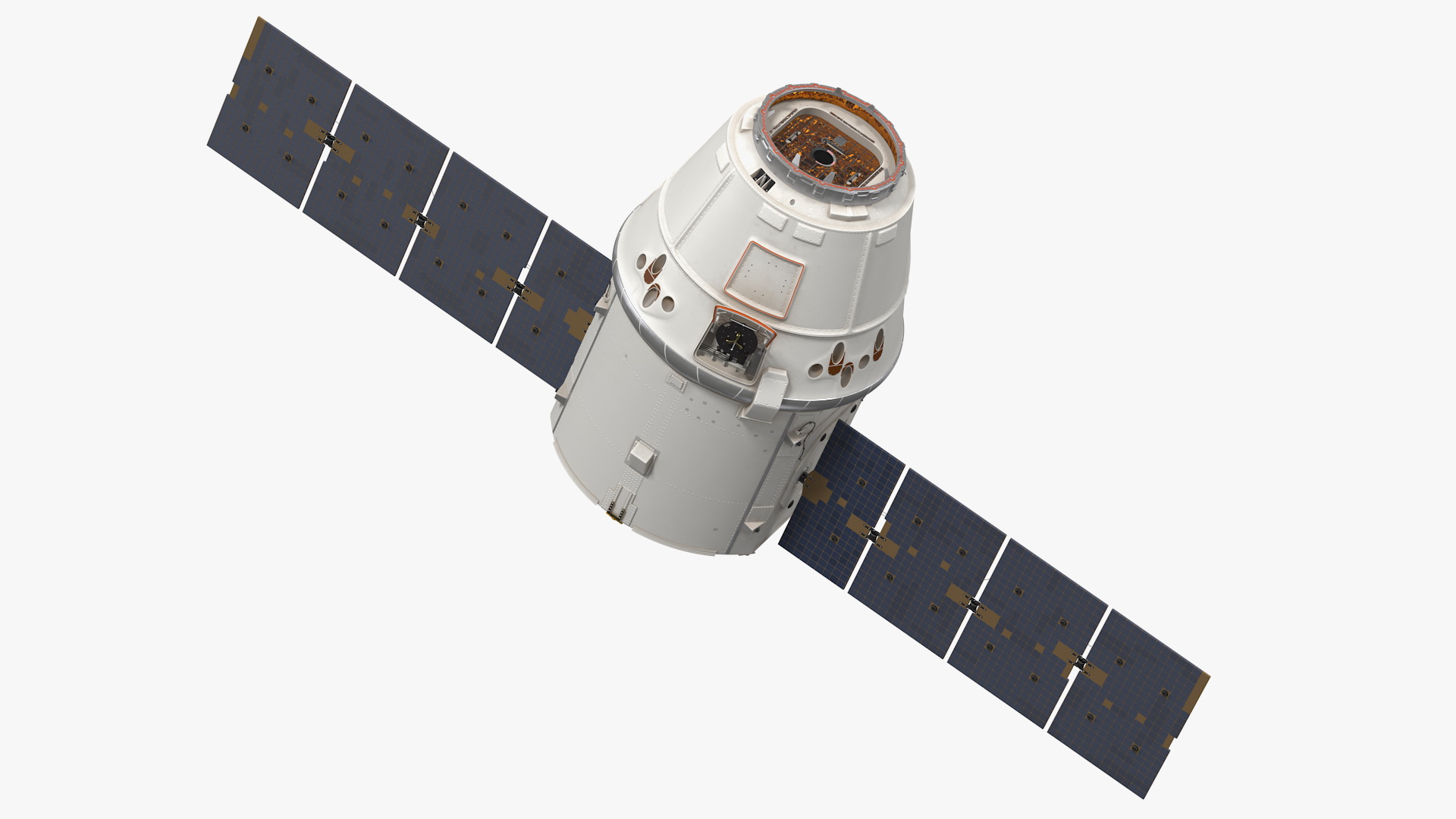 ISS Module Dragon 3D