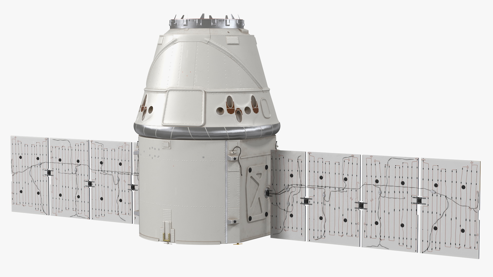 ISS Module Dragon 3D