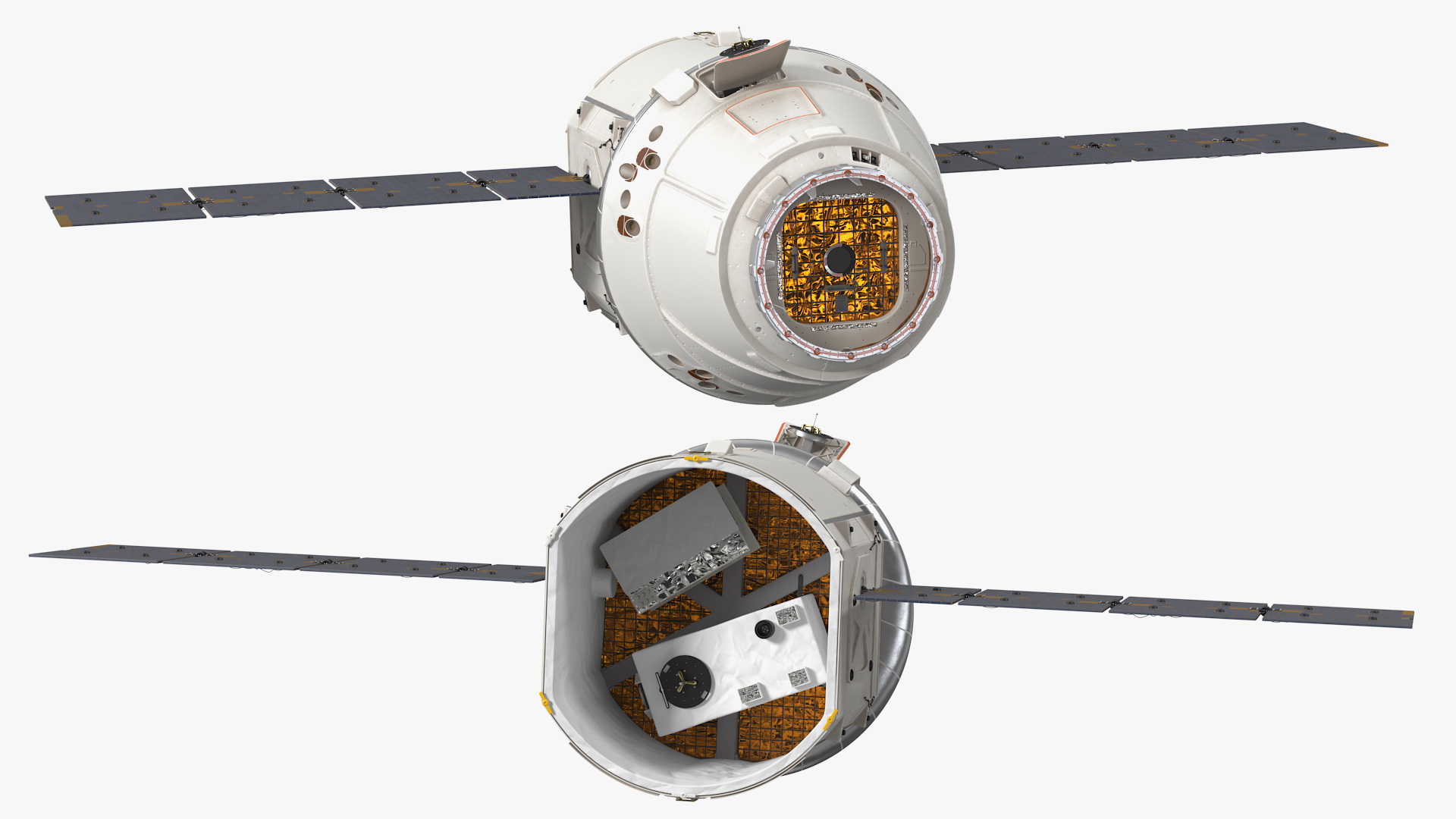 ISS Module Dragon 3D