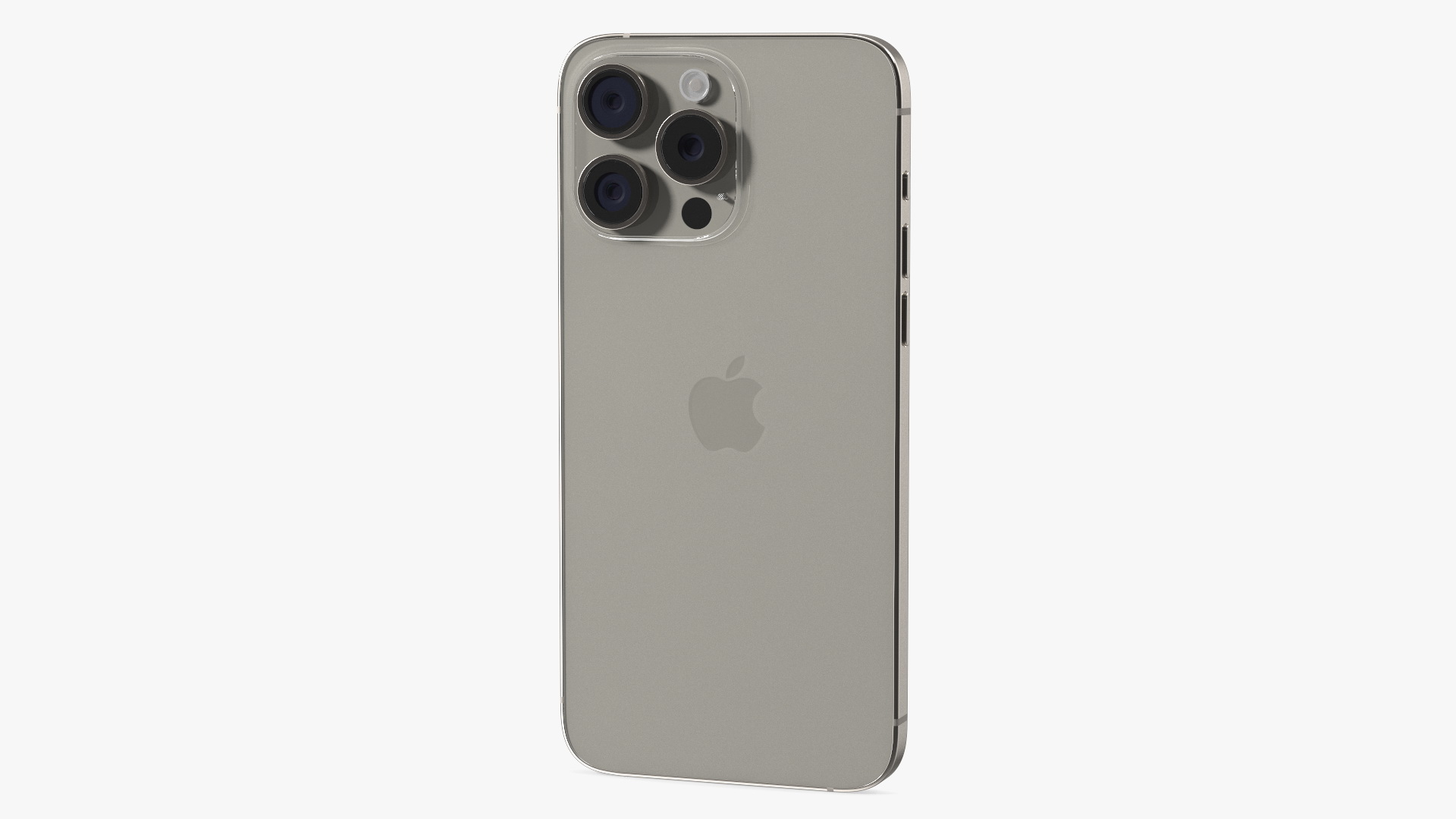 3D model Apple IPhone 15 Pro Max Natural Titanium