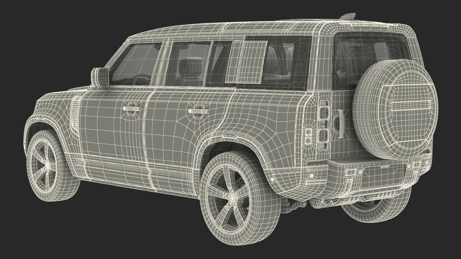 3D model Comfortable SUV