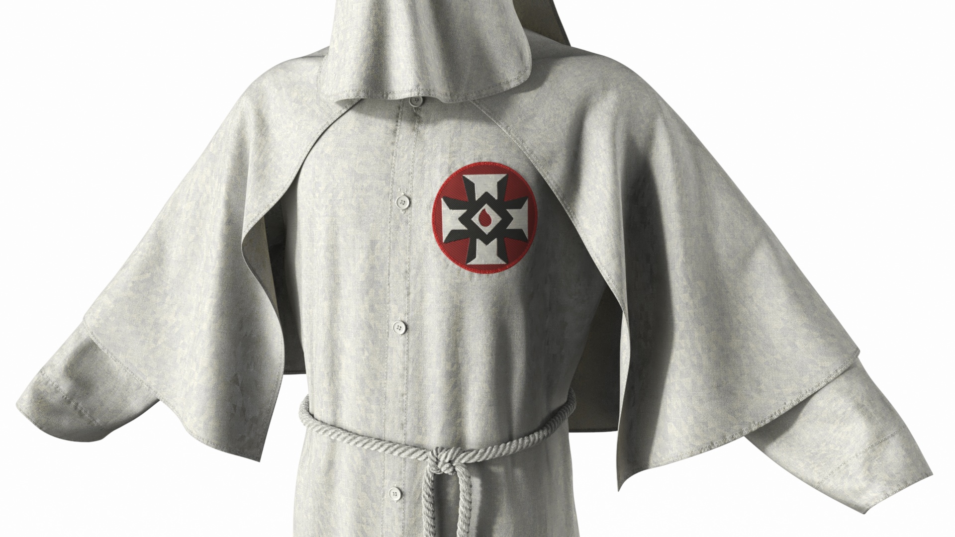 Ku Klux Klan Suit 3D