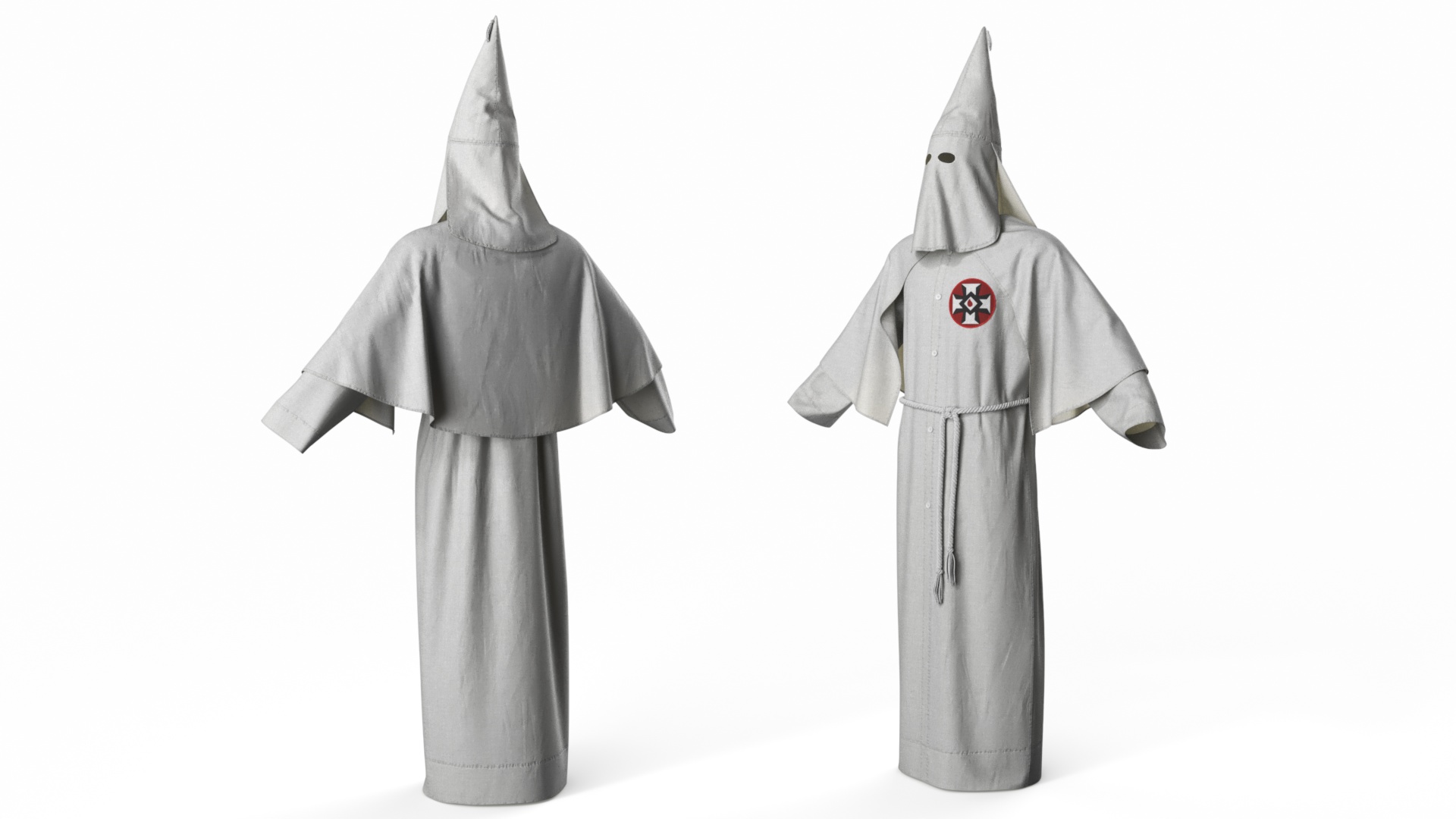 Ku Klux Klan Suit 3D