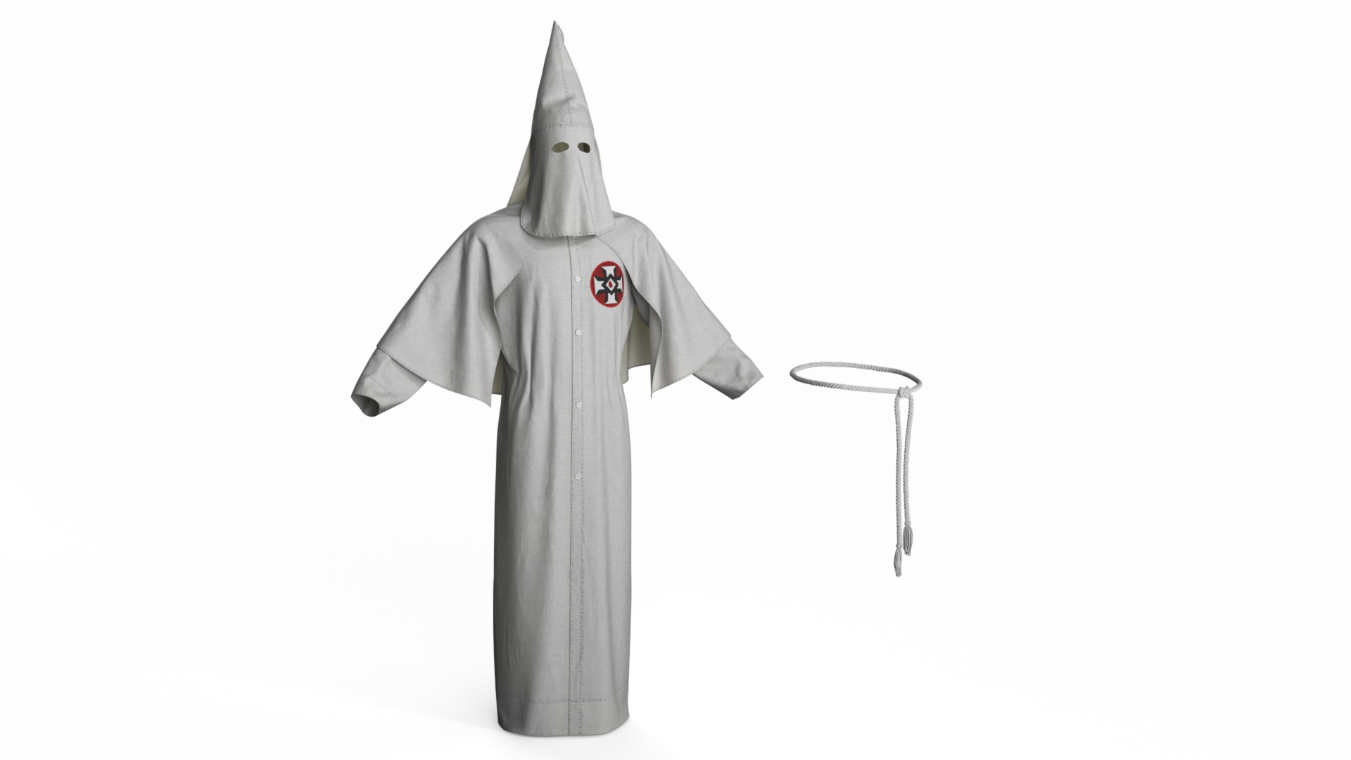 Ku Klux Klan Suit 3D