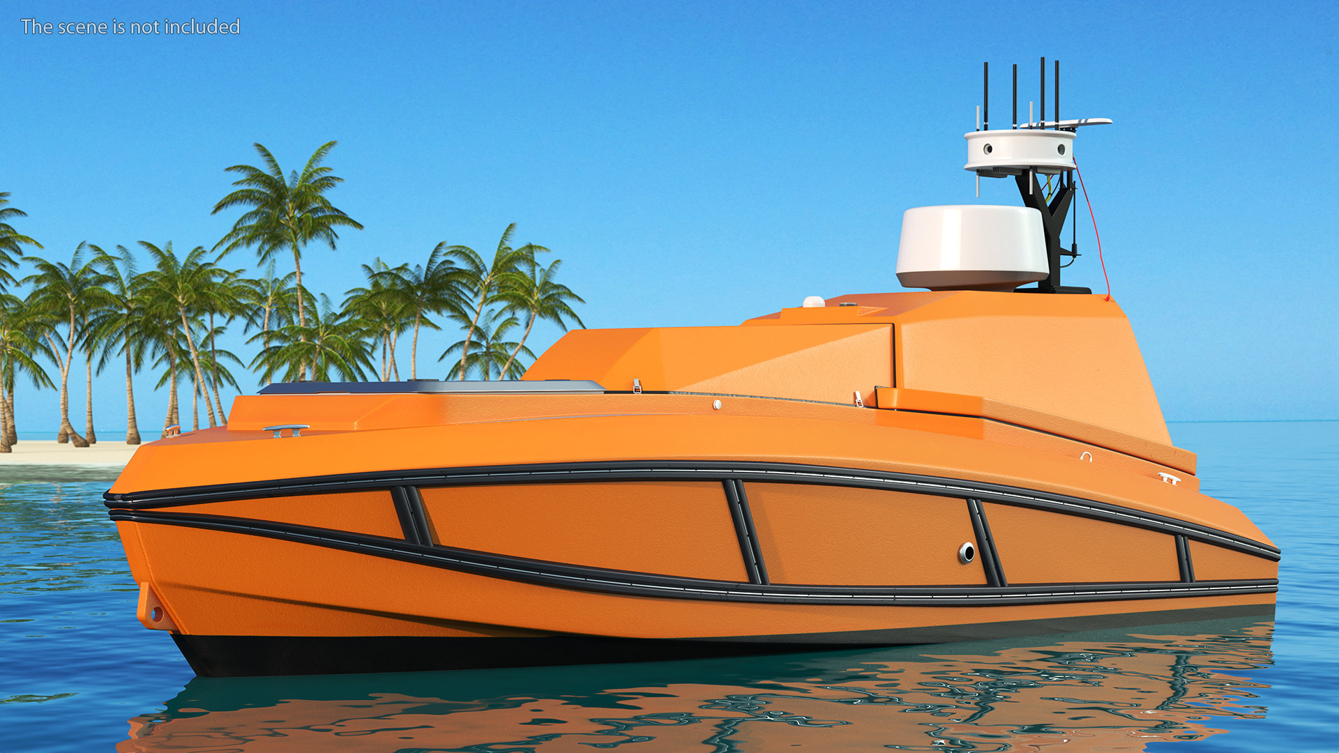 Unmanned Surface Vehicle 3D model