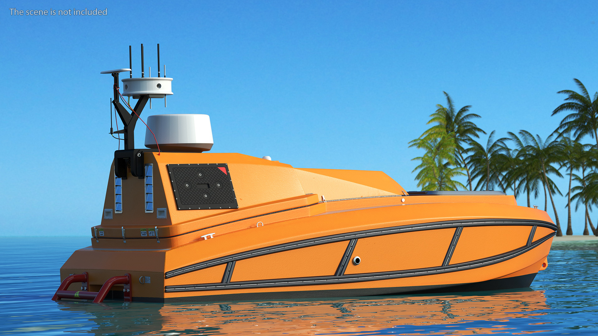 Unmanned Surface Vehicle 3D model