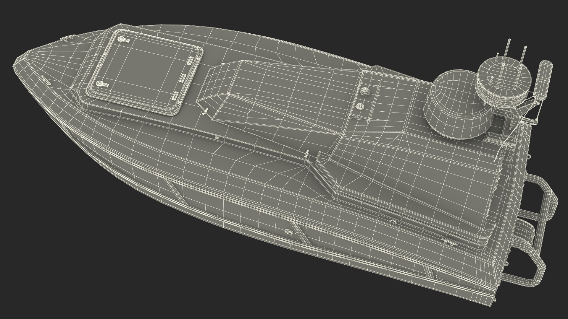 Unmanned Surface Vehicle 3D model