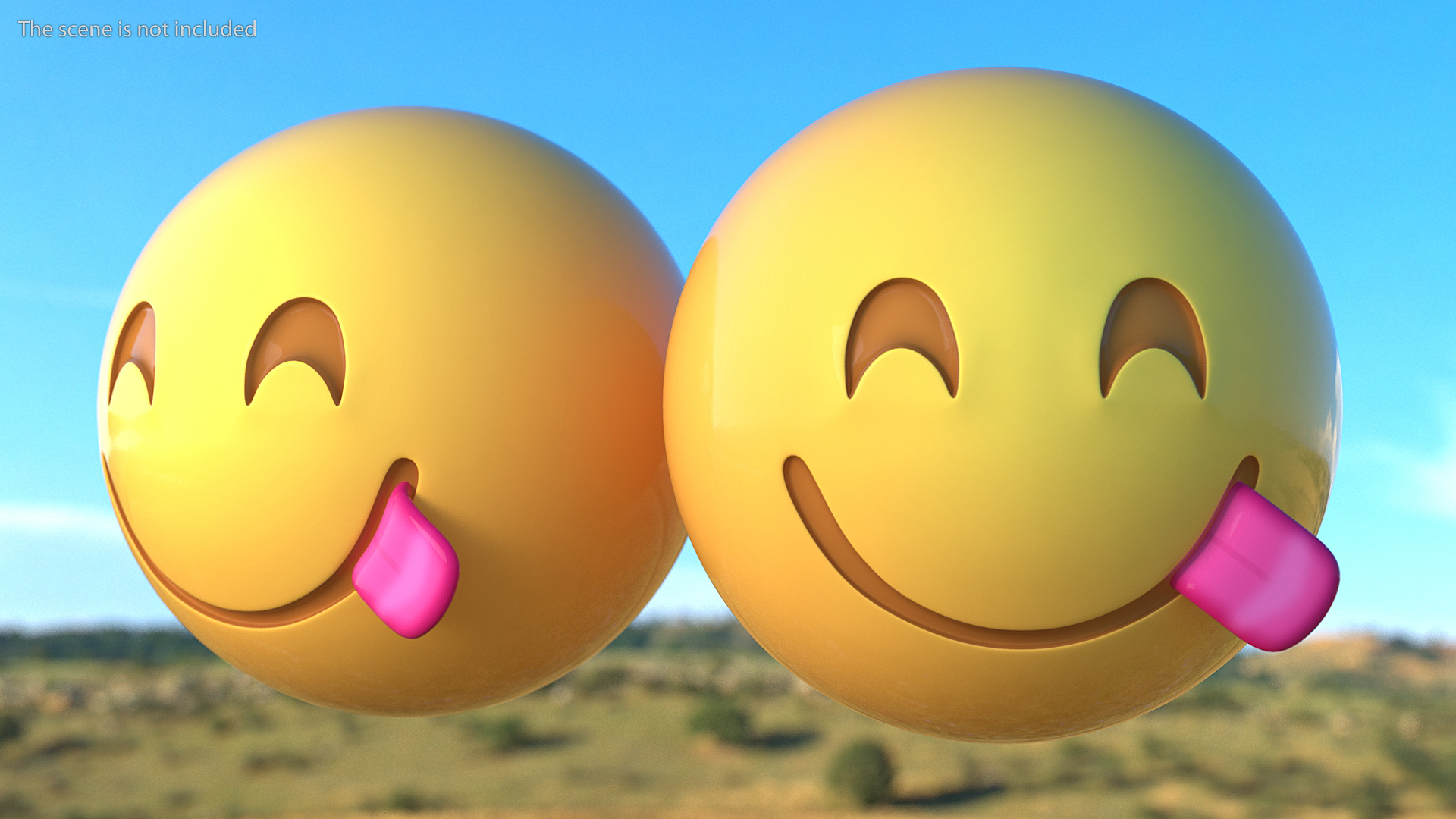 Hungry Emoji 3D