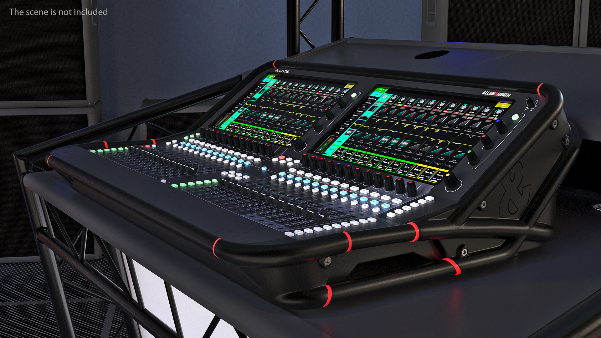 Digital Mixing Console Allen and Heath AVANTIS On 3D model