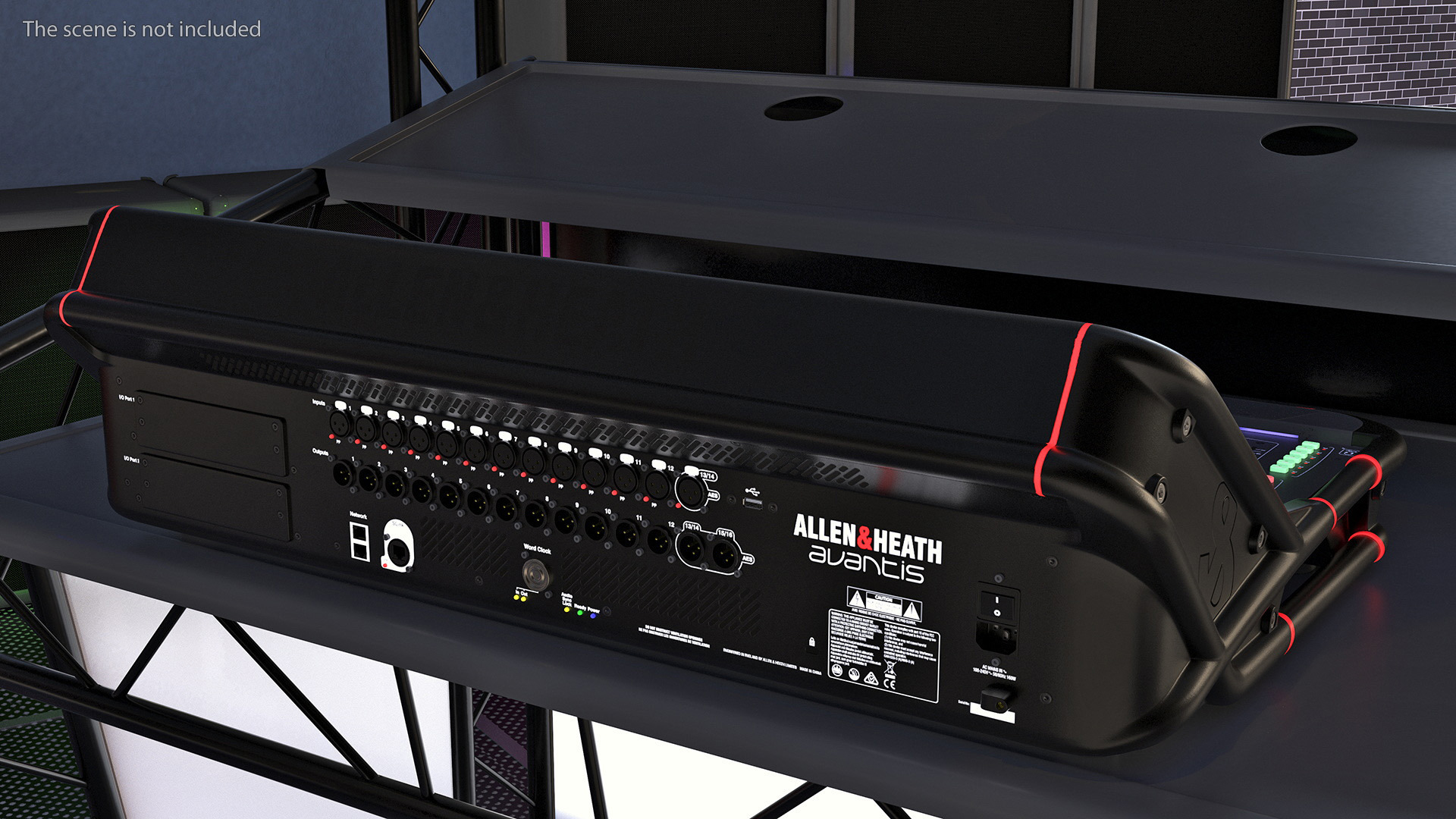 Digital Mixing Console Allen and Heath AVANTIS On 3D model