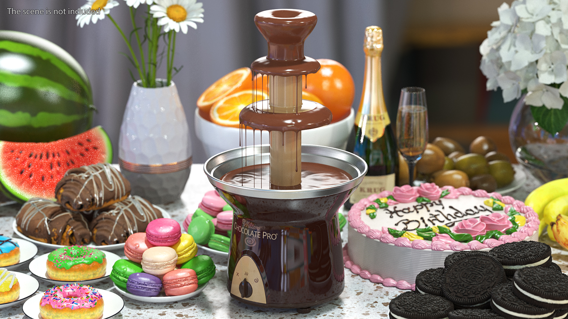 Wilton Chocolate Pro Chocolate Fountain 3D model