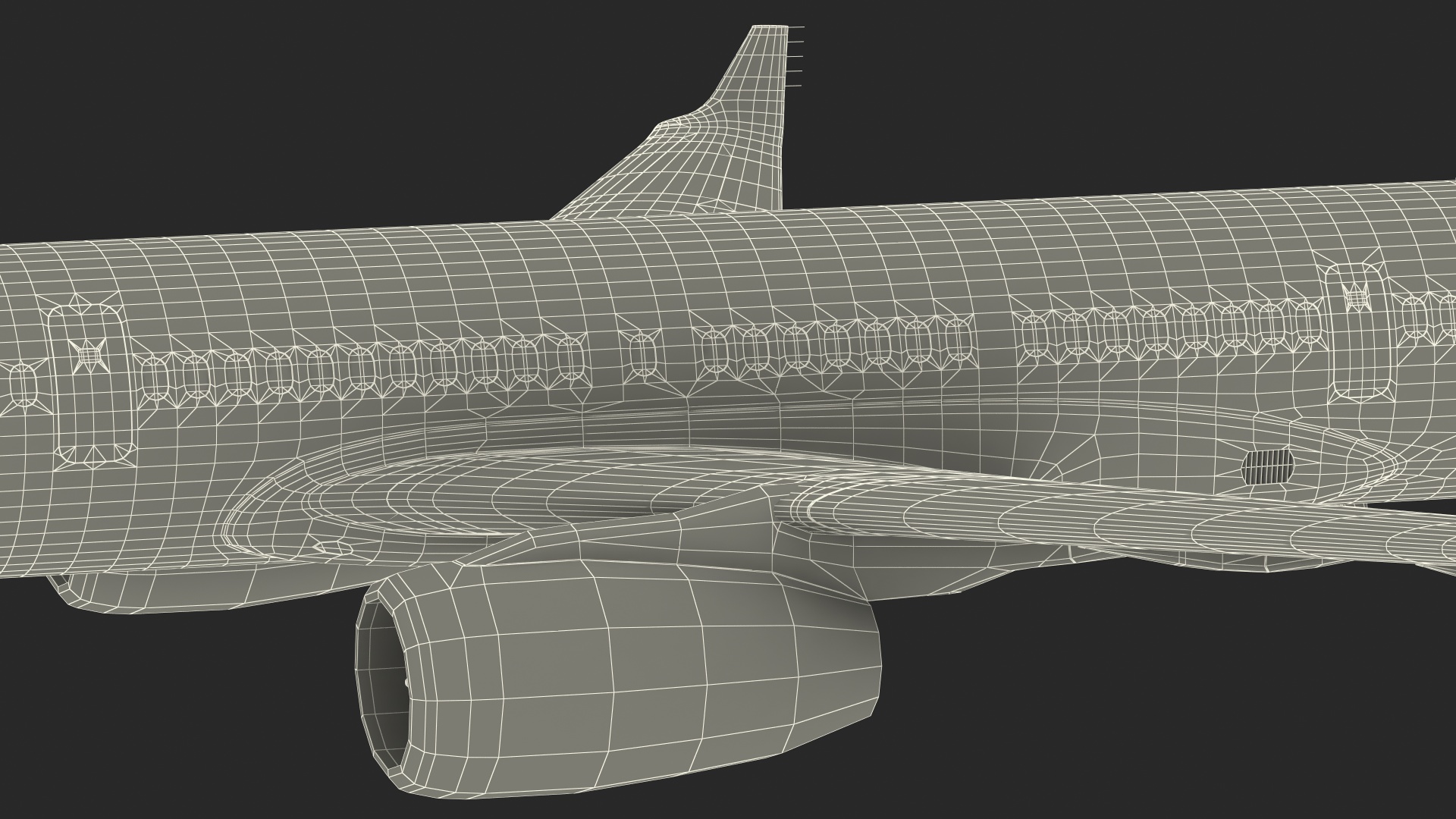 Tupolev Tu-214 Jet Airliner Flight 3D model