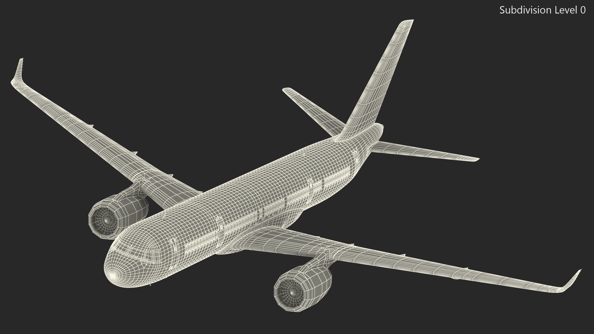 Tupolev Tu-214 Jet Airliner Flight 3D model