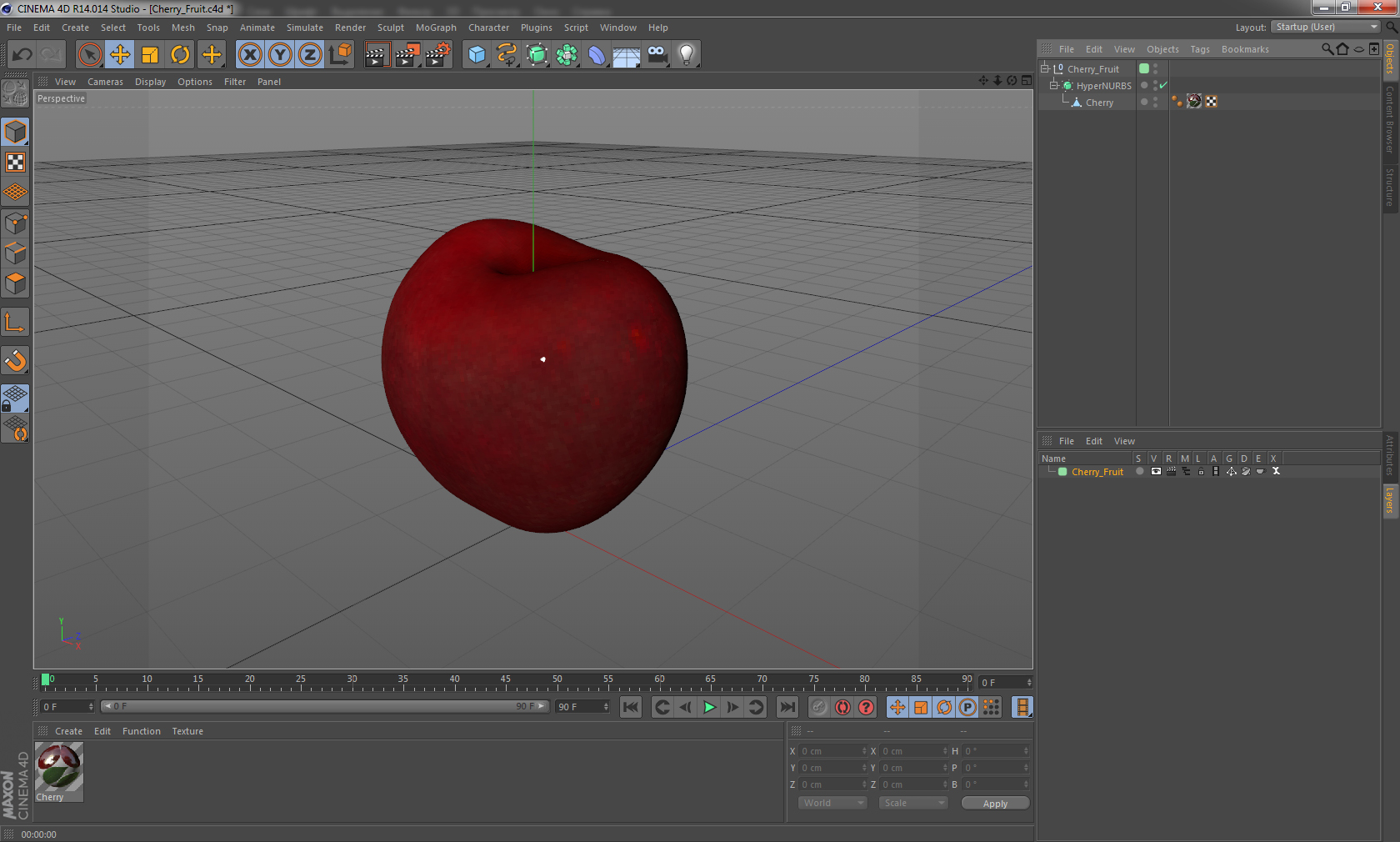 Cherry Fruit 3D