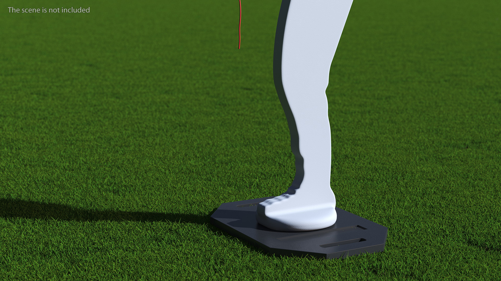 3D Baseball Pitching Dummy model