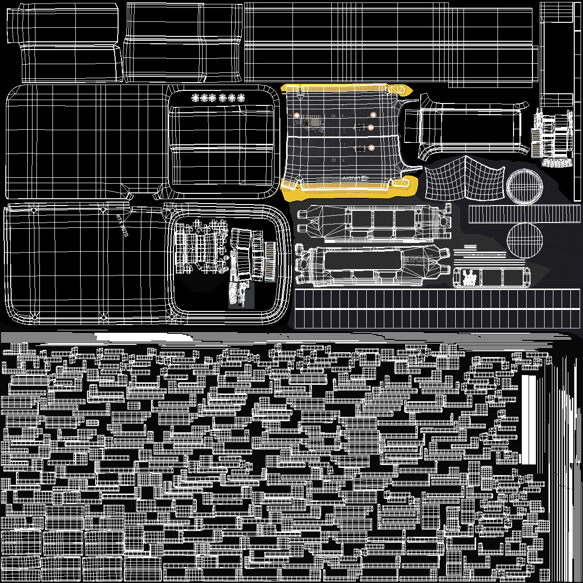 3D model Nvidia GeForce RTX 3070 Founders Edition