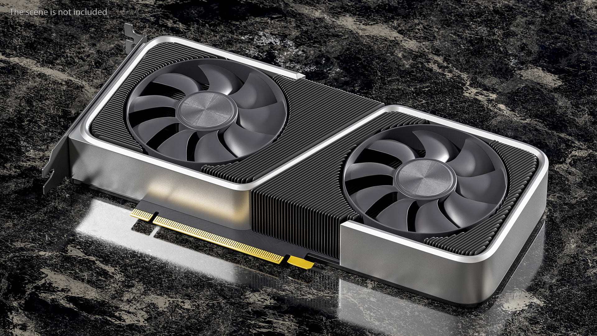 3D model Nvidia GeForce RTX 3070 Founders Edition