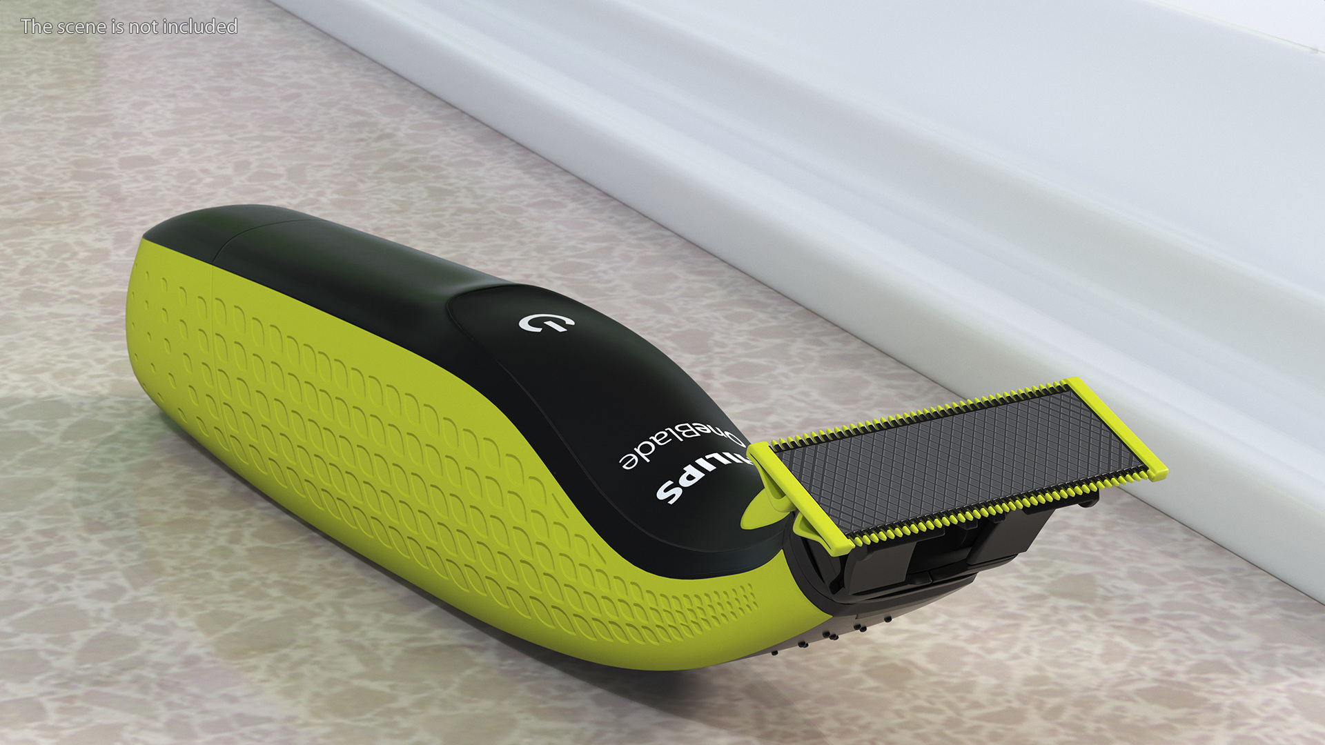 3D Philips OneBlade Trimmer Yellow