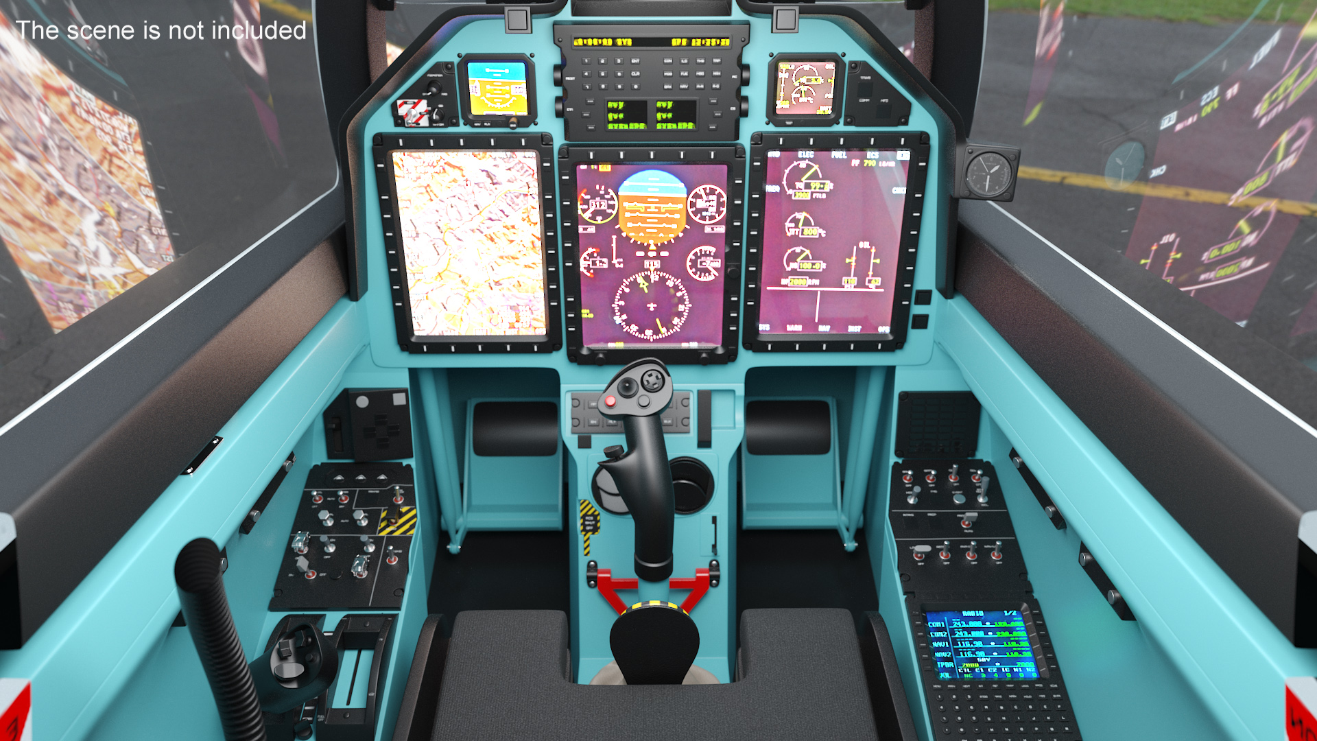 3D Training Aircraft Pilatus PC-21 Grey Rigged model