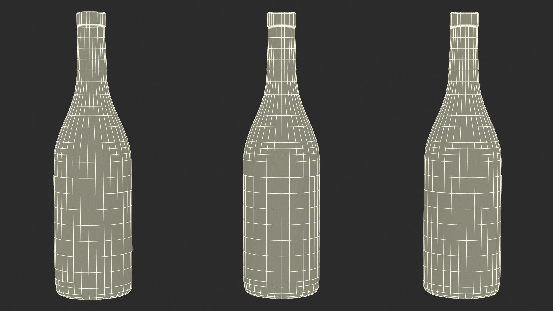 3D Sordo Barbaresco Bottle model