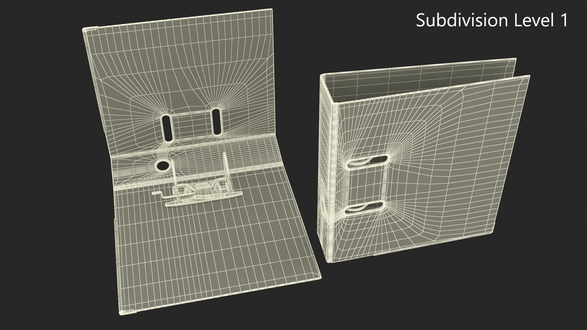 3D model Classmates A4 Ring Binders Set