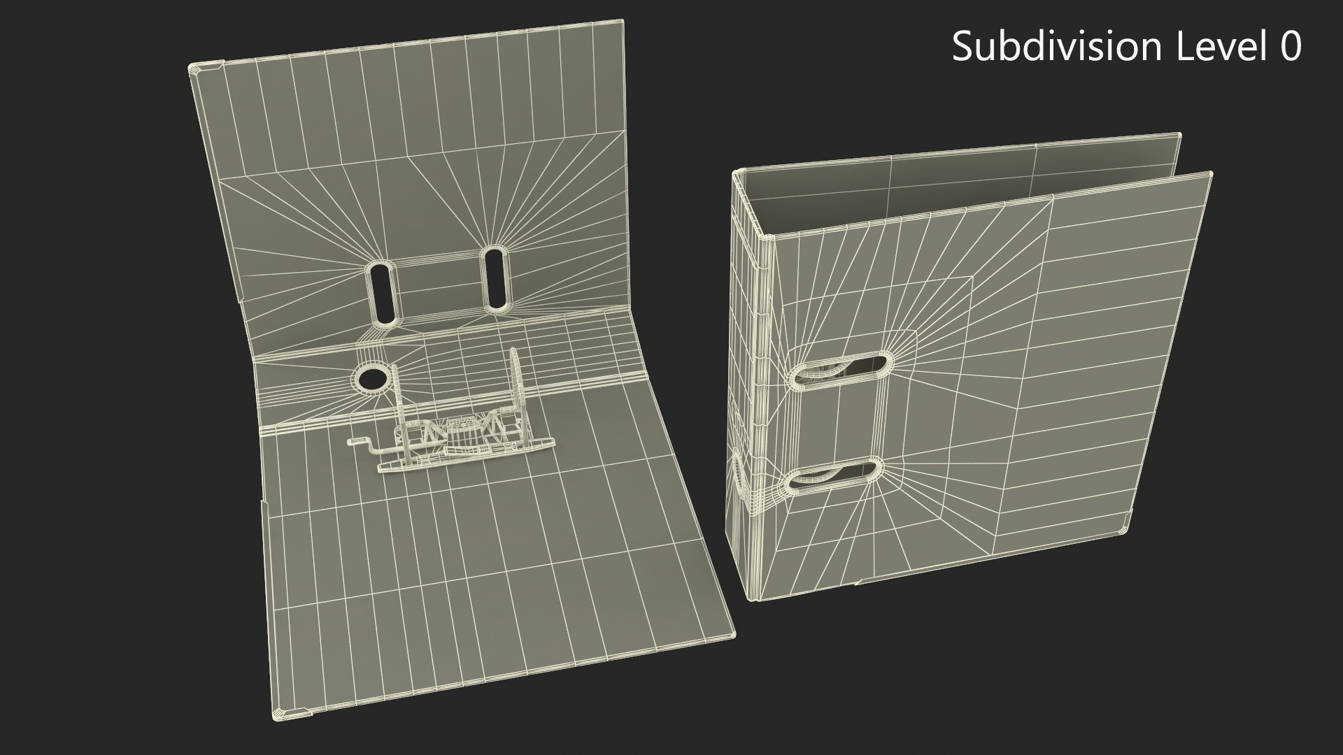 3D model Classmates A4 Ring Binders Set