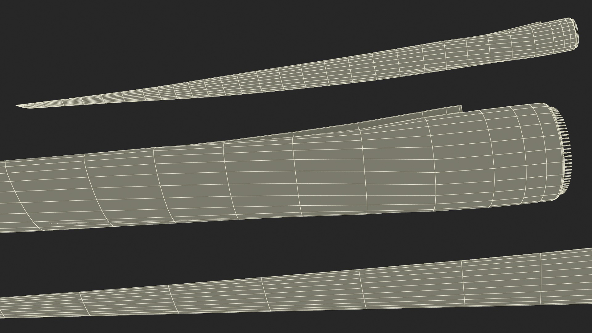 3D Offshore Wind Turbine Rotor Blade model